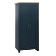 Highgate Wardrobe - 2 Door - Navy Blue Painted