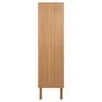 Langley Wardrobe - 2 Door - Fluted - Oak