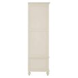 Loire Wardrobe - 2 Door - 1 Drawer - White