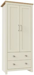 Lyman 2 Door 2 Drawer Wardrobe - Variant Available
