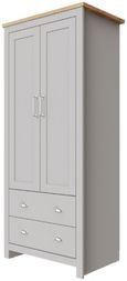 Lyman 2 Door 2 Drawer Wardrobe - Variant Available