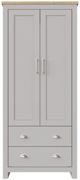 Lyman 2 Door 2 Drawer Wardrobe - Variant Available