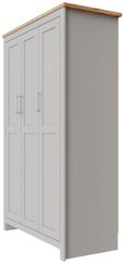 Lyman 3 Door Wardrobe - Variant Available