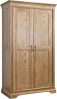 Lyon Oak 2 Door Wardrobe