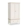 Marlow Wardrobe - 2 Door - 1 Drawer - White