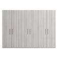 Mia Wardrobe - 6 Door - Grey