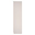 Milan Cashmere Gloss 2 Door Plain Tall Wardrobe