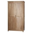 Opus Wardrobe - 2 Door - Oak