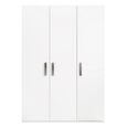Modern Mara Wardrobe - 3 Door - White