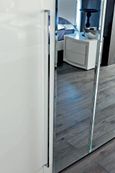 Dama Bianca Wardrobe - 6 Door - with Mirrors - White