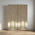 Denali Wardrobe - 4 Door - Sand Birch