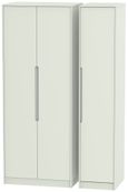 Monaco Cashmere 3 Door Tall Triple Wardrobe