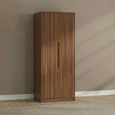 Monaco Chest - Deep - 2 Door - Noche Walnut