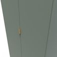 Nashville Green 2 Door Plain Tall Wardrobe