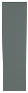 Nashville Green 3 Door Tall Triple Wardrobe - 1 Mirror