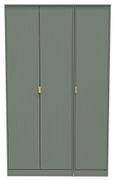 Nashville Green 3 Door Tall Triple Wardrobe