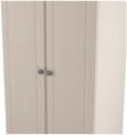 Norfolk Kashmir and Oak Effect 2 Door Plain Wardrobe