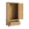 Normandy Wardrobe - 2 Door 1 Drawer - Oak