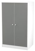 Padstow Grey and White Midi Wardrobe