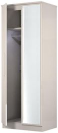 Paris Cashmere 2 Door Tall Wardrobe - 1 Mirror