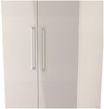 Paris Cashmere Gloss 2 Door Plain Tall Wardrobe