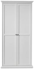Paris White 2 Door Wardrobe