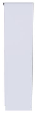 Plymouth White Gloss 3 Door Tall Triple Wardrobe