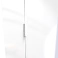 Plymouth White Gloss Midi Wardrobe