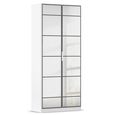 Rauch Acero 91cm 2 Door Mirrored Wardrobe - Alpine White