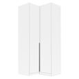 Rauch Alabama 100cm 2 Door Corner Wardrobe - Alpine White