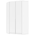 Rauch Alabama 117cm 2 Door Corner Wardrobe - Alpine White