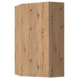 Rauch Alabama 117cm 2 Door Corner Wardrobe - Artisan Oak