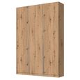 Rauch Alabama 136cm 3 Door Wardrobe - Artisan Oak