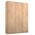 Rauch Alabama 136cm 3 Door Wardrobe - Sonoma Oak