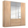 Alabama Wardrobe - 181cm - 4 Door - Combi - Sonoma Oak