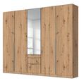 Alabama Wardrobe - 226cm - 5 Door - Combi - Artisan Oak
