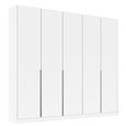 Alabama Wardrobe - 226cm - 5 Door - Alpine White