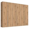 Alabama Wardrobe - 271cm - 6 Door - Artisan Oak