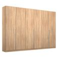 Alabama Wardrobe - 271cm - 6 Door - Sonoma Oak