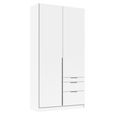 Rauch Alabama 91cm 2 Door Wardrobe with Drawer - Alpine White
