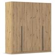Rauch Alba 181cm 4 Door Wardrobe - Artisan Oak