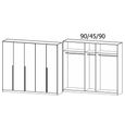 Rauch Alba 226cm 5 Door Wardrobe - Alpine White
