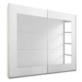 Rauch Alegro 226cm 2 Door Sliding Wardrobe with Mirror - Alpine White