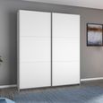 Rauch Aurelio 175cm Alpine White 2 Door Sliding Wardrobe