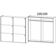Rauch Aurelio 218cm White Gloss 2 Door Sliding Wardrobe