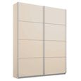 Rauch Belluno 136cm 2 Door Sliding Wardrobe - Champagne