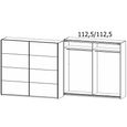 Rauch Belluno 226cm 2 Door Sliding Wardrobe - Champagne