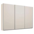 Rauch Belluno 271cm 3 Door Sliding Wardrobe - Champagne