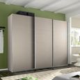 Rauch Belluno 271cm 3 Door Sliding Wardrobe - Champagne
