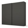 Beluga Extra Sliding Wardrobe - 226cm - 2 Door - Graphite